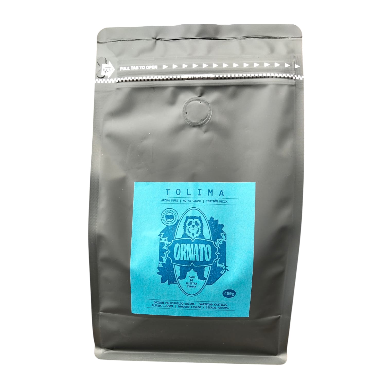 empaque tolima 450 gr